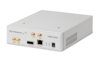 美國(guó)NI USRP N210 套件（USRP N210、2 根 SMA 隔板射頻電纜、以太網(wǎng)電纜、電源）