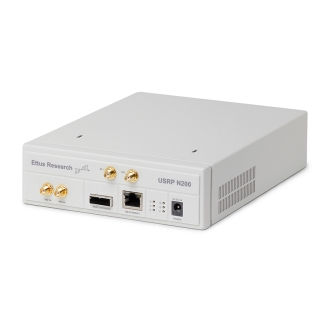 美國(guó)NI USRP N200 套件（USRP N200、2 根 SMA 隔板射頻電纜、以太網(wǎng)電纜、電源）
