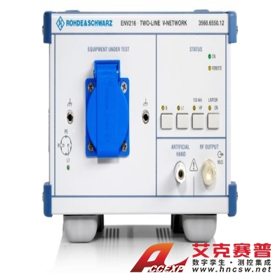 R&S羅德與施瓦茨 ENV216 二線(xiàn)制 V 形網(wǎng)絡(luò) 被測(cè)設(shè)備的干擾電壓測(cè)量
