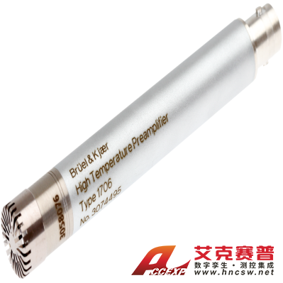 HBK 4966-H-041 型  配備CCLD前置放大器和BNC接頭的?英寸預(yù)極化自由場傳聲器, 可在高達125°C的溫度下運行