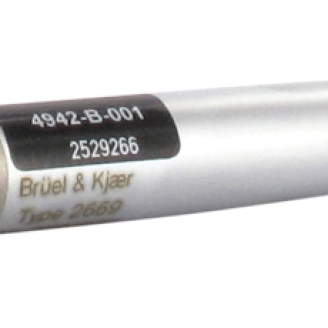 HBK 4942-B-001型  帶2669-B型前置放大器的?英寸擴(kuò)散場(chǎng)傳聲器，6.3 Hz 至 16 kHz，預(yù)極化