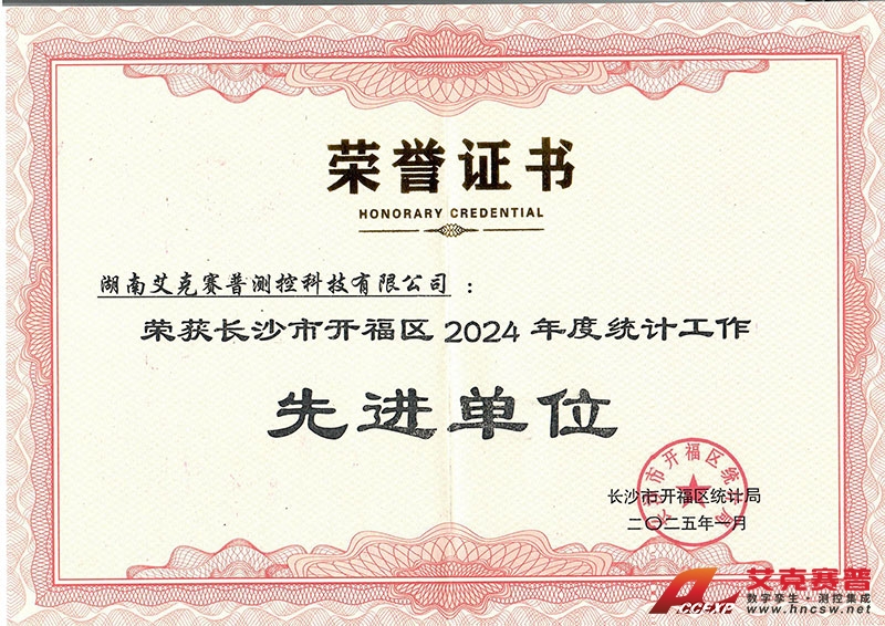 2024統(tǒng)計工作先進(jìn)單位