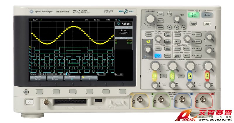 Agilent MSOX2004A 70 MHz、4 通道示波器圖片