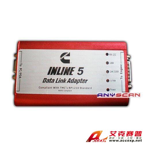 康明斯原廠診斷儀Cummins INLINE 5-康明斯原廠診斷儀Cummins INLINE 5是一款重要的汽車診斷工具，本公司供應(yīng)康明斯原廠診斷儀Cummins INLINE 5及其他原廠診斷儀，如需康明斯原廠診斷儀Cummins INLINE 5報價，請聯(lián)系客服。
