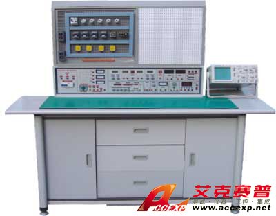 HYKL-840B型通用電工、模電、數(shù)電、電拖實驗與電工、模電、數(shù)電、電拖技能實訓考核綜合裝置