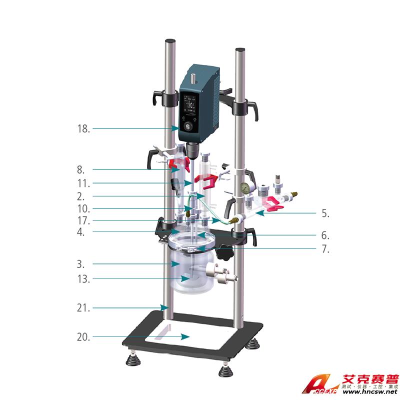 JULABO優(yōu)萊博 1000ml壓力反應(yīng)釜， JRS-6438-247
