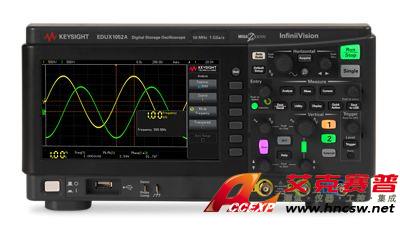keysight是德 EDUX1052A 示波器：50 MHz，2 個模擬通道NEW!