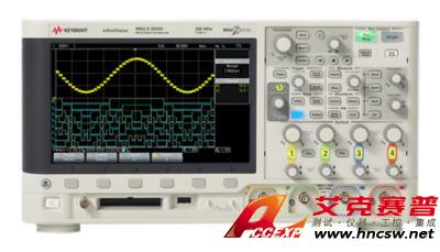 keysight是德 MSOX2024A 混合信號(hào)示波器：200 MHz，4 個(gè)模擬通道