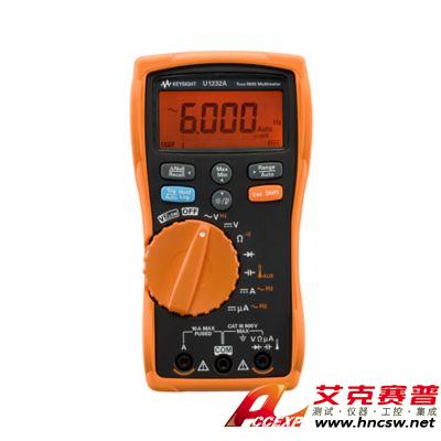 keysight是德 U1232A 手持式數(shù)字萬用表，3位半