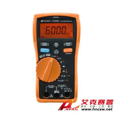 keysight是德 U1233A 手持式數(shù)字萬用表，3位半