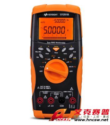 keysight是德 U1251B 手持式數(shù)字萬用表，4位半，基礎型