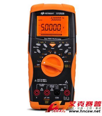 keysight是德 U1252B 手持式數(shù)字萬用表，4位半