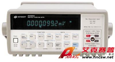 keysight是德 34420A 微歐表，7位半